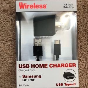 NIB Just Wireless USB home charger